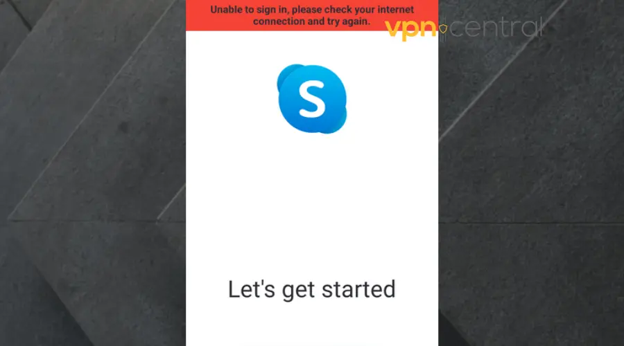 skype not working with vpn