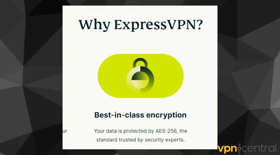 expressvpn AES-256 encryption
