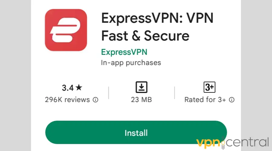 ExpressVPN on Google Play