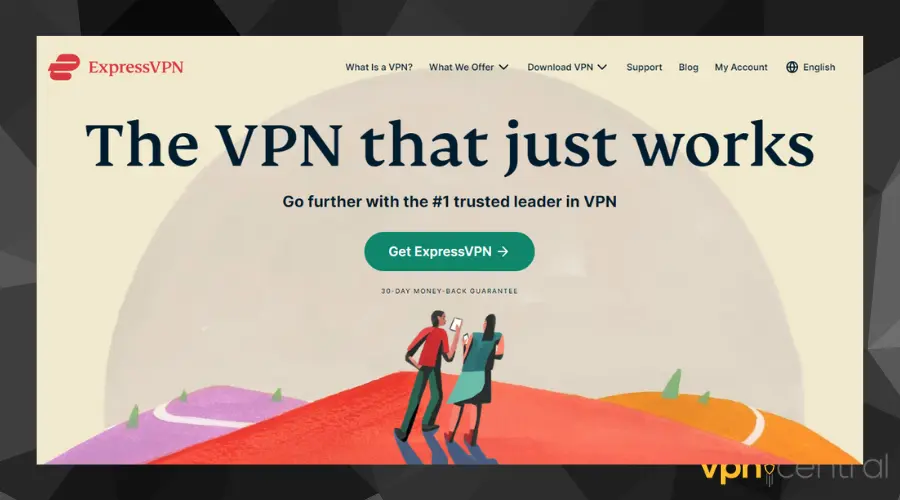 expressvpn homepage