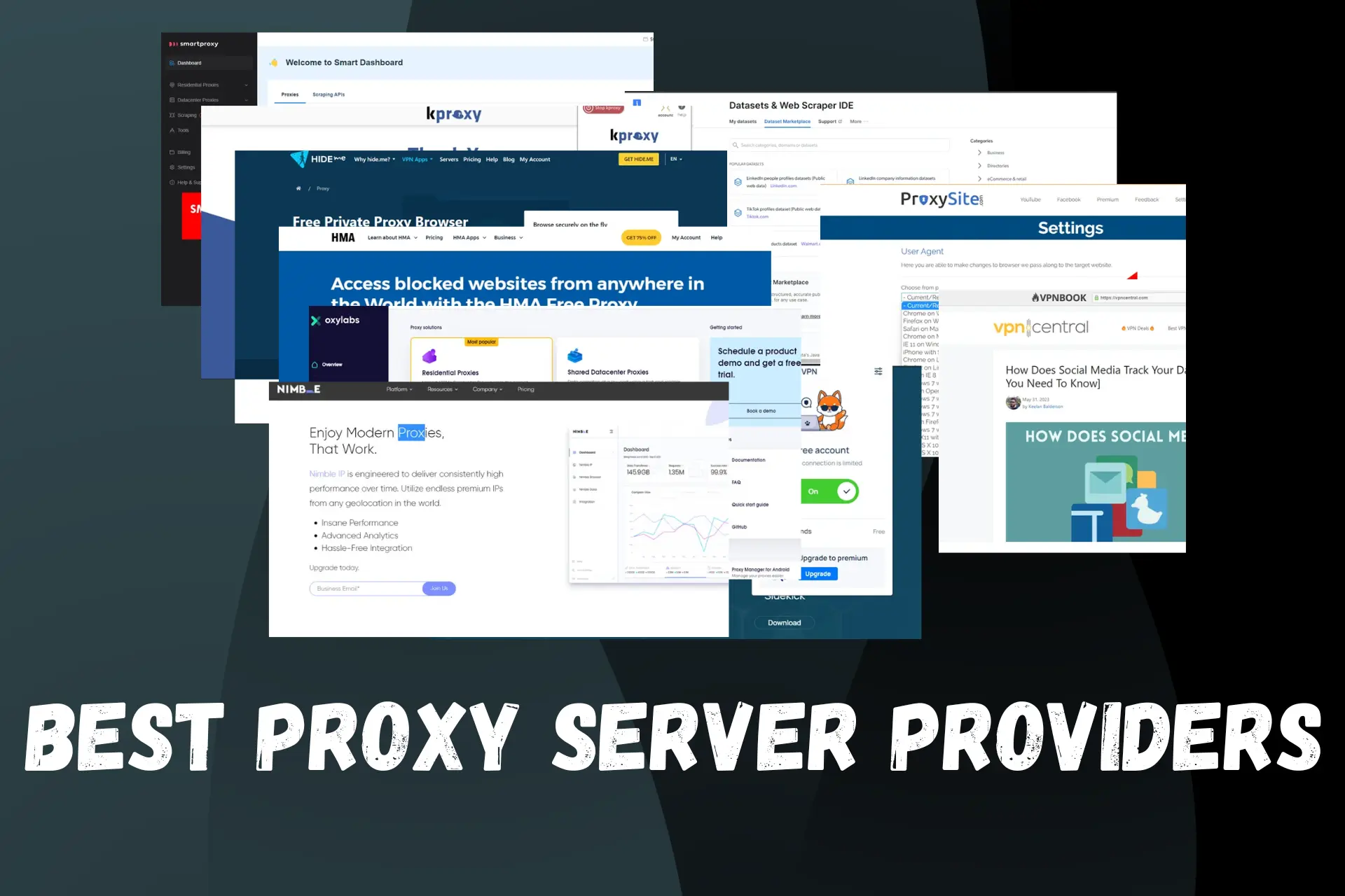 best proxy server providers