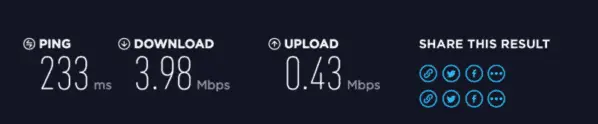 ExpressVPN Speed Test 3 