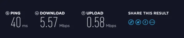 ExpressVPN Speed Test1