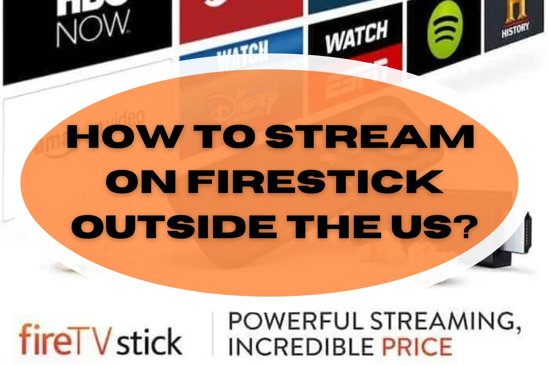 How to Stream on Firestick Outside the US