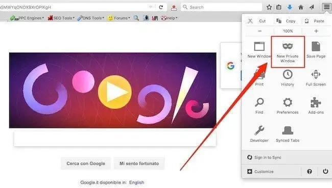 open new incognito window in google chrome