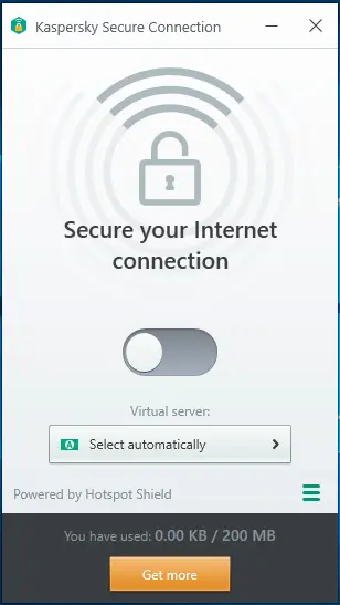 kaspersky connection