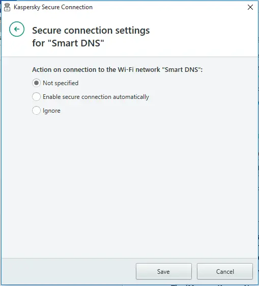 kaspersky vpn secure connection settings 
