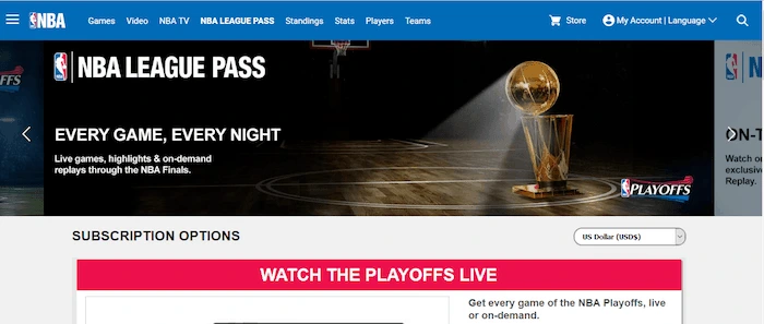 nba league pass