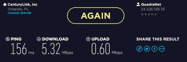 nordvpn speed test speed drop