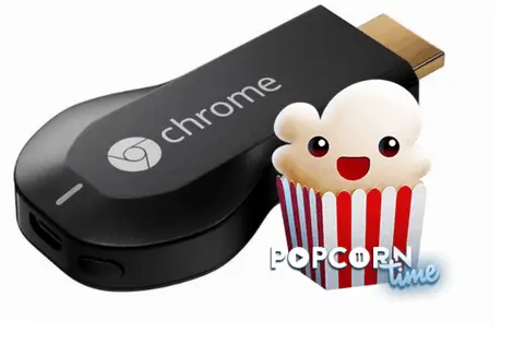 popcorn time chromecast illustration
