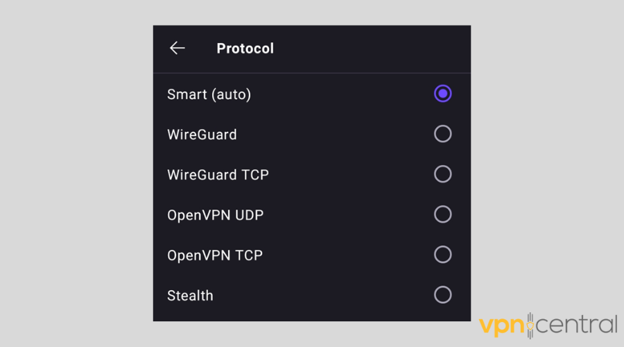 Proton VPN WireGuard protocol