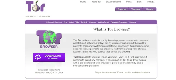 Login Tor