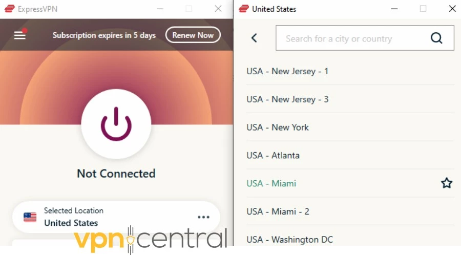 ExpressVPN United States