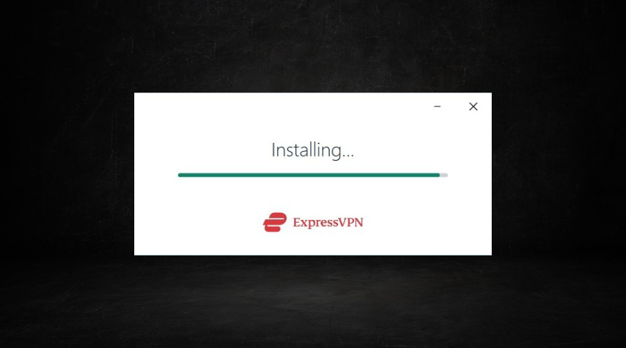 expressvpn installing