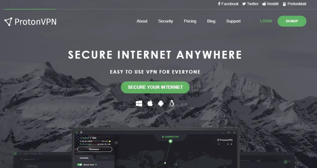 protonvpn review