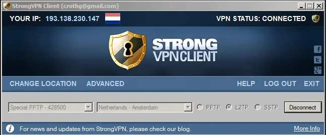 strong vpn client
