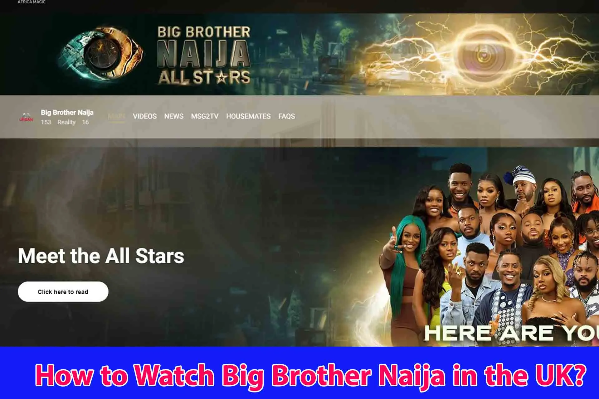 Big brother naija discount live stream free