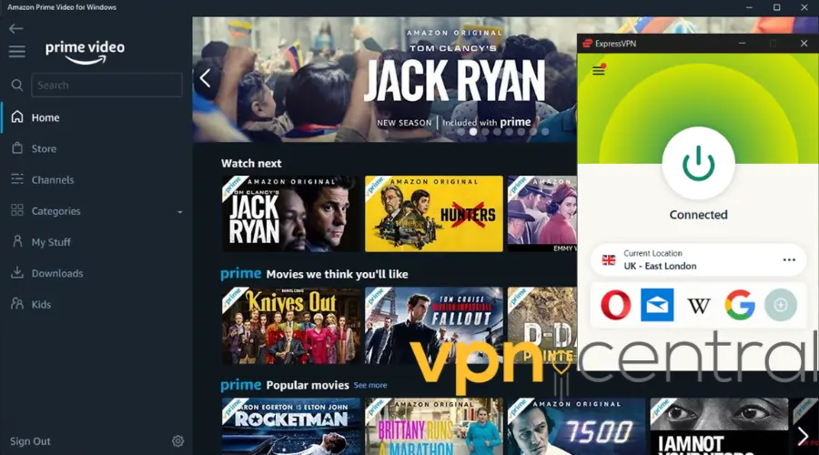 expressvpn working with amazon prime