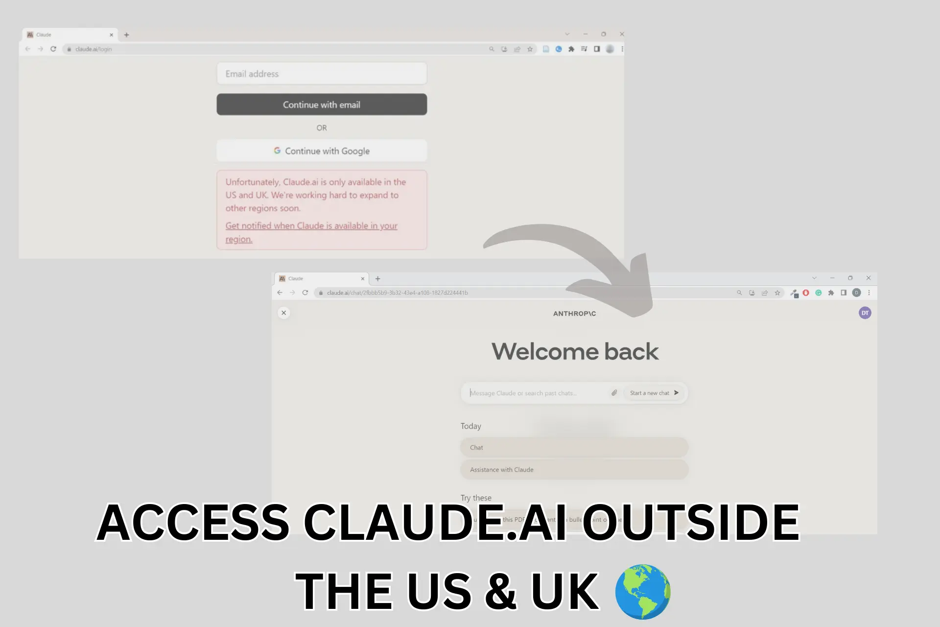 how to access claude ai outside the us and uk