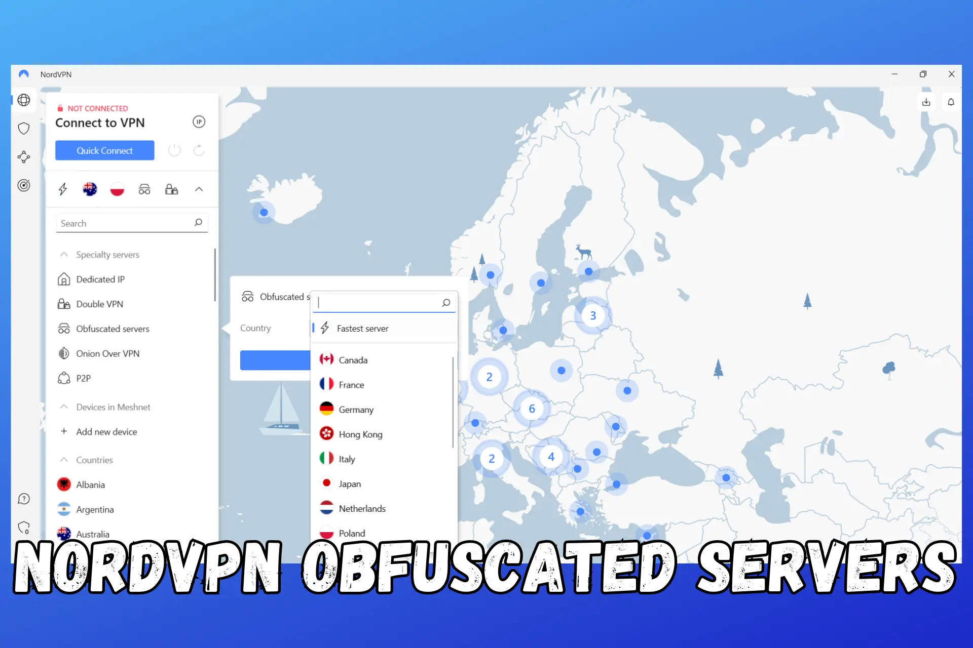 nordvpn obfuscated server list