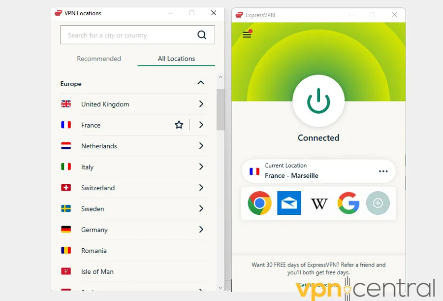 ExpressVPN France