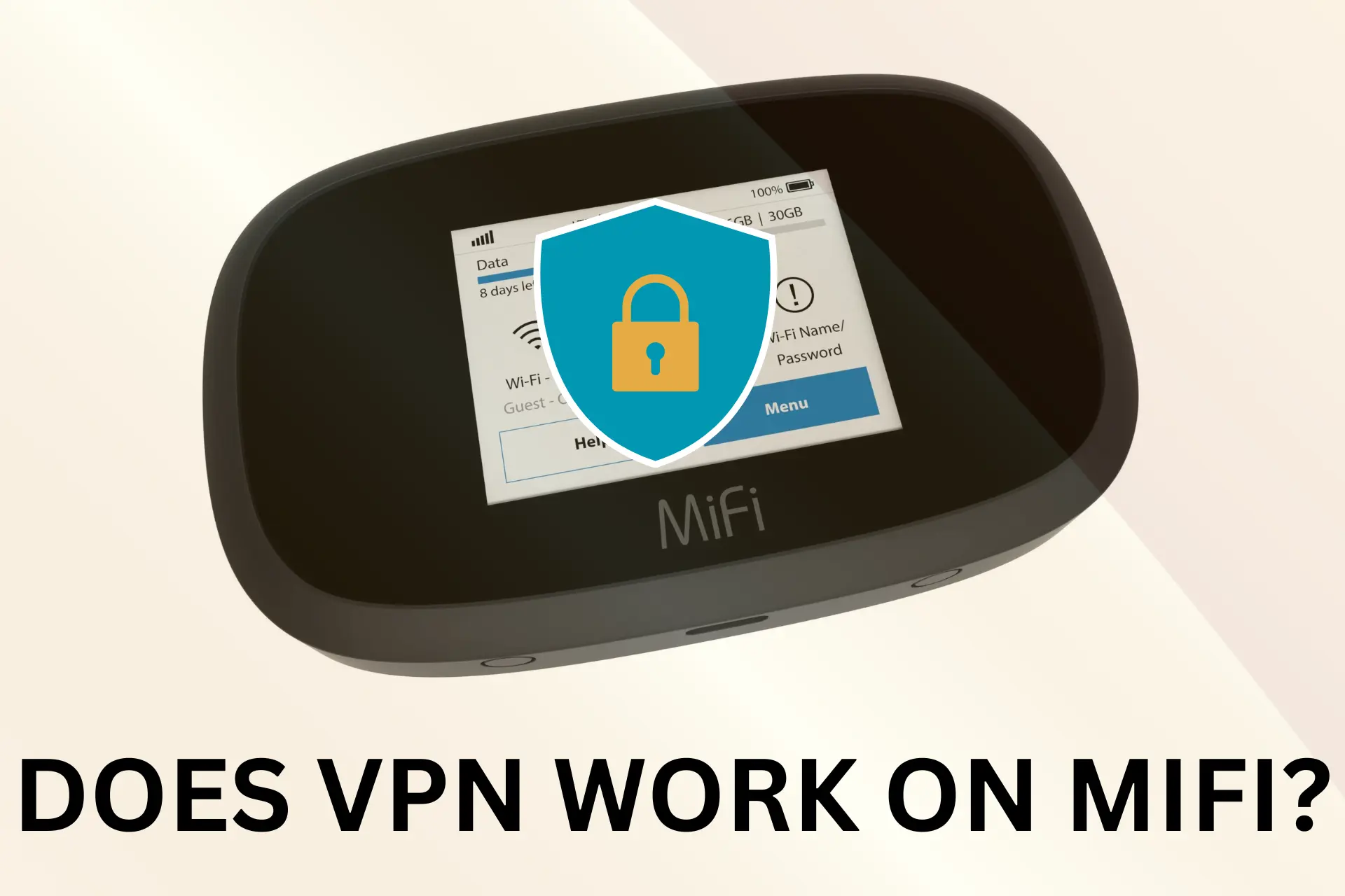 does vpn work with mifi