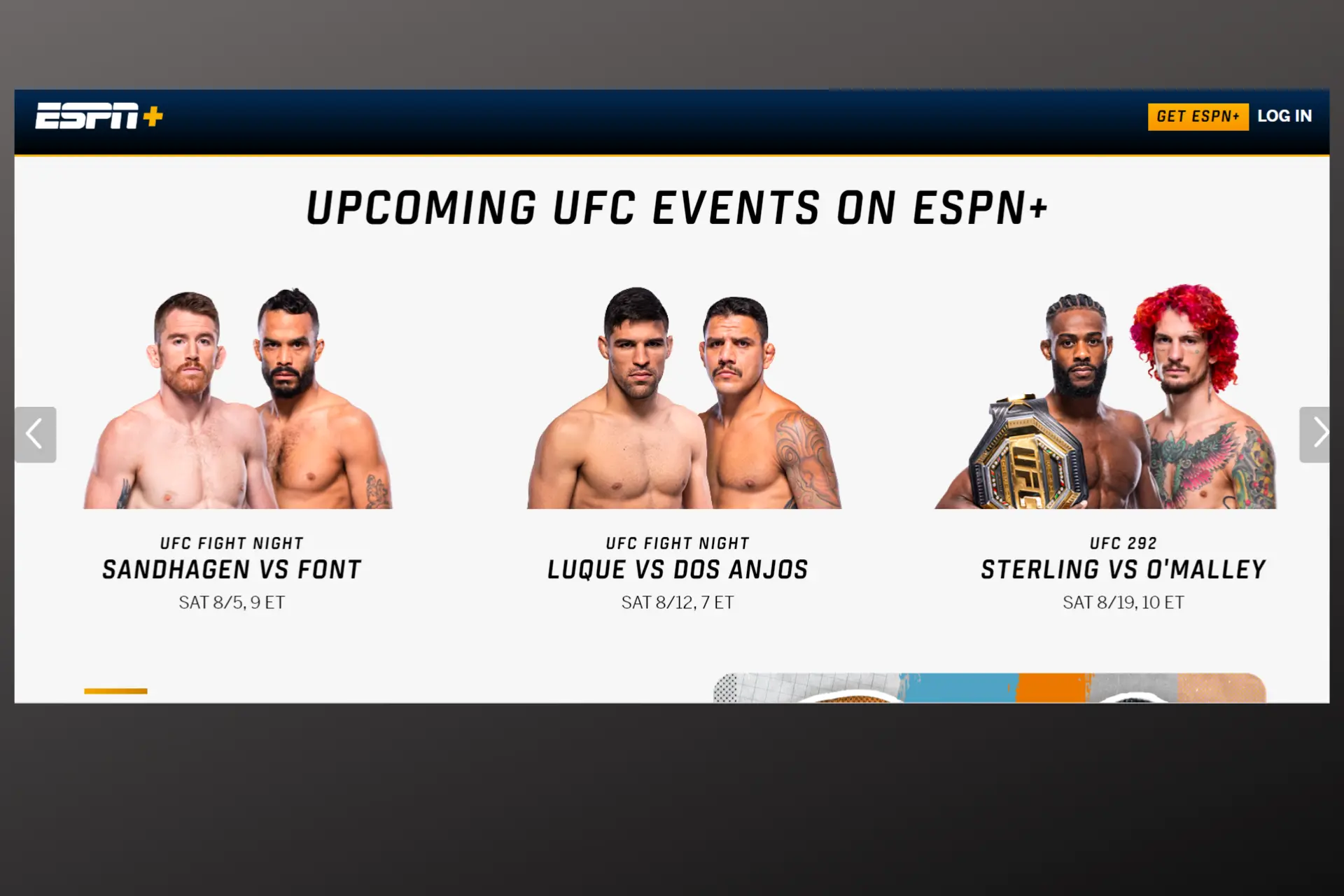 how to stream ufc fights for free