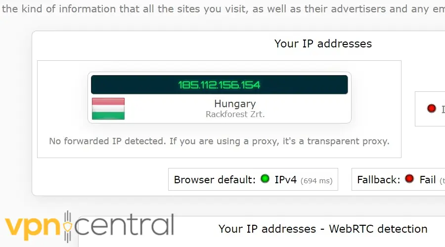 sweat vpn ip leak success