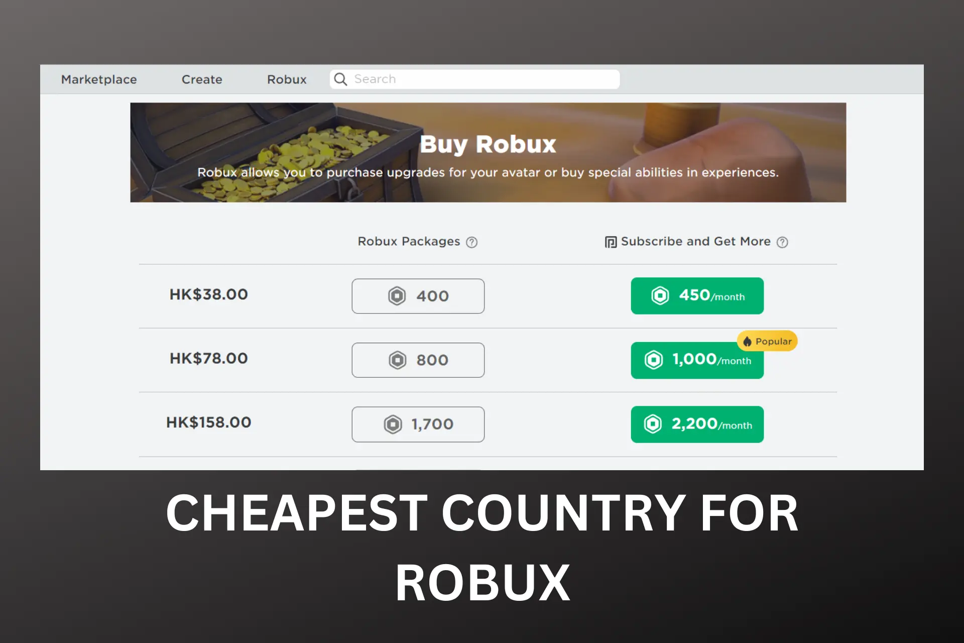 Cheapest Roblox 800 Robux (10 USD) PC