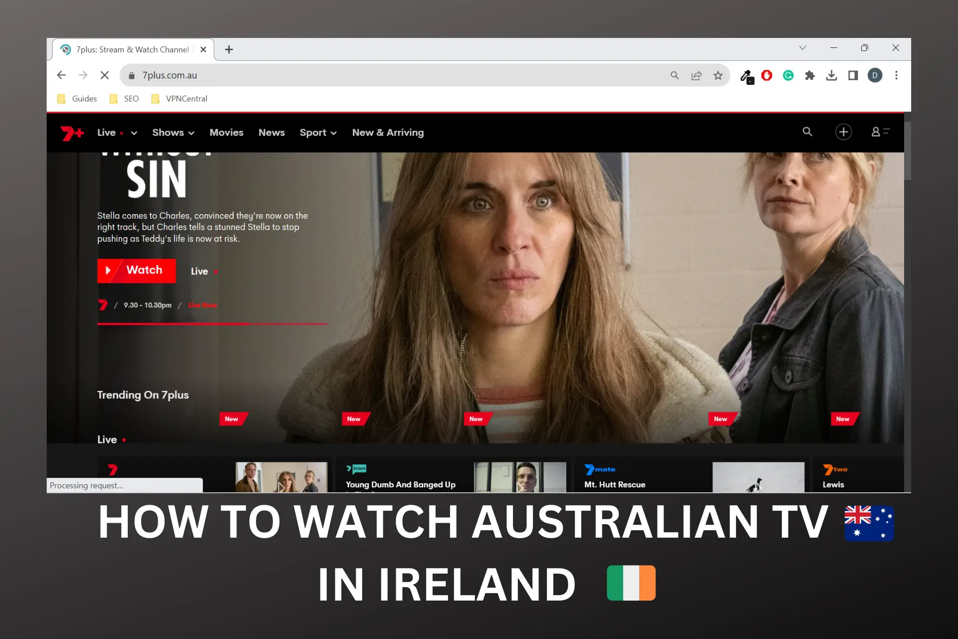 how to watch australian tv in ireland