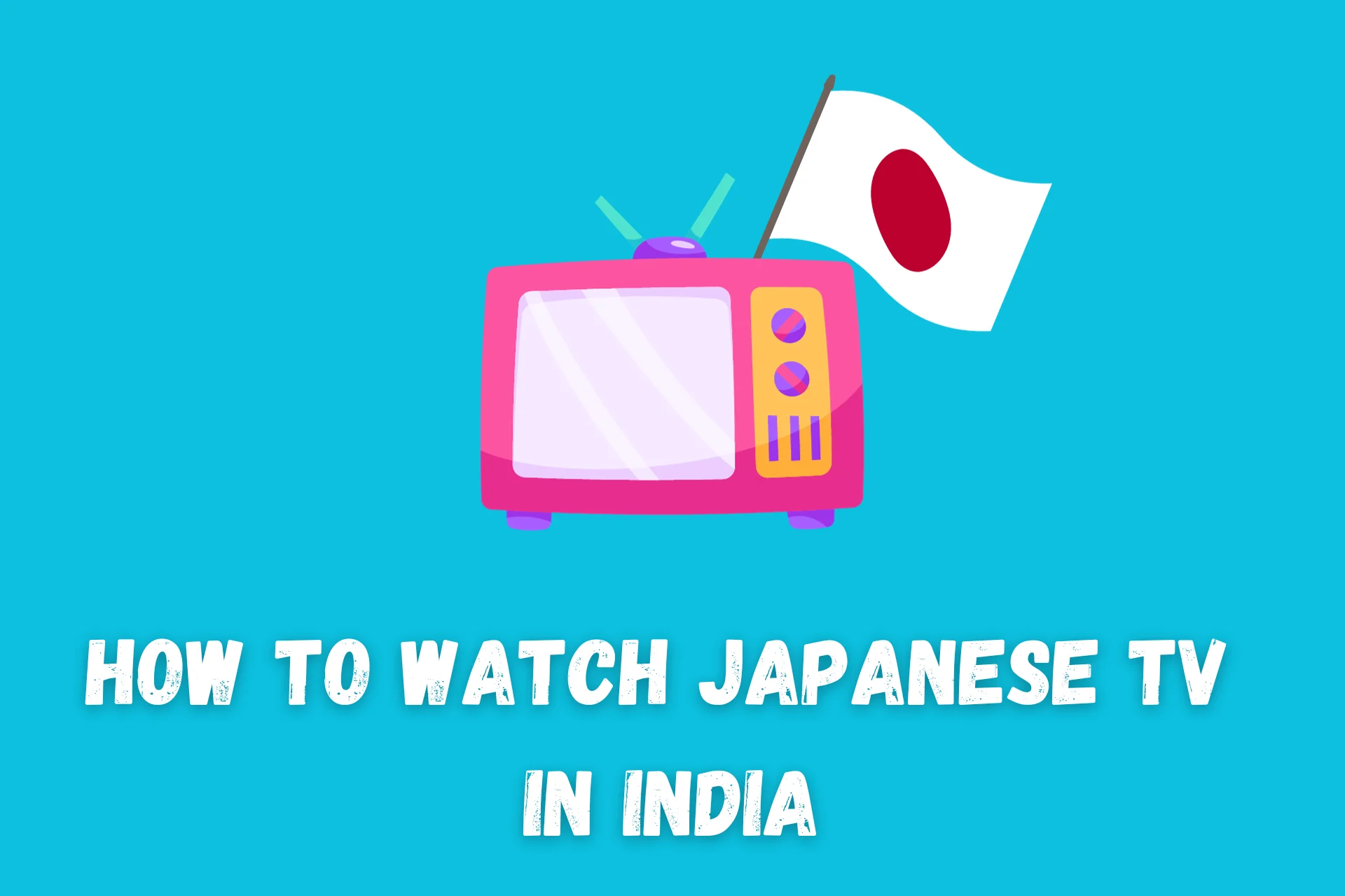 how to watch japanese tv channels in india