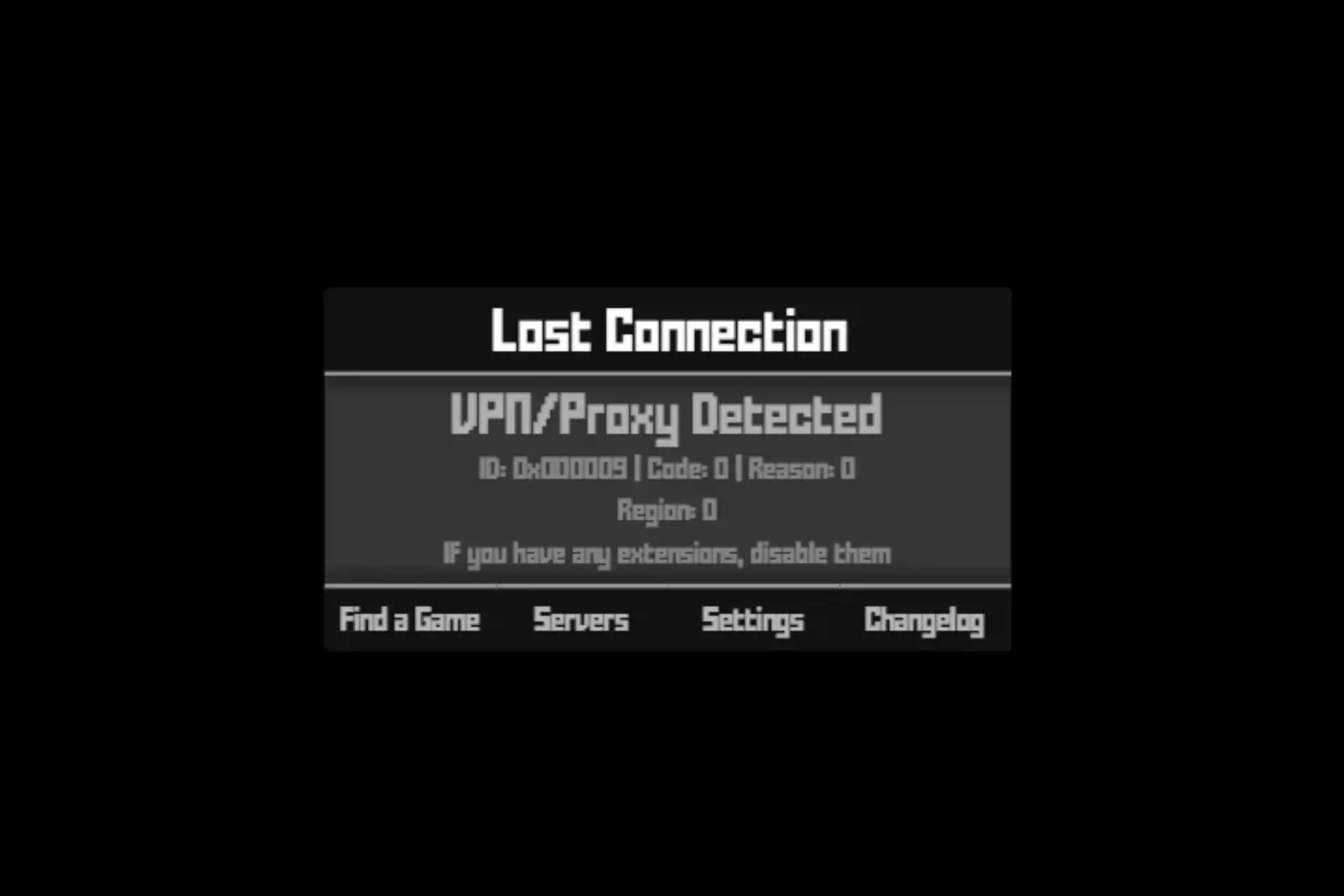 vpn/proxy detected krunker