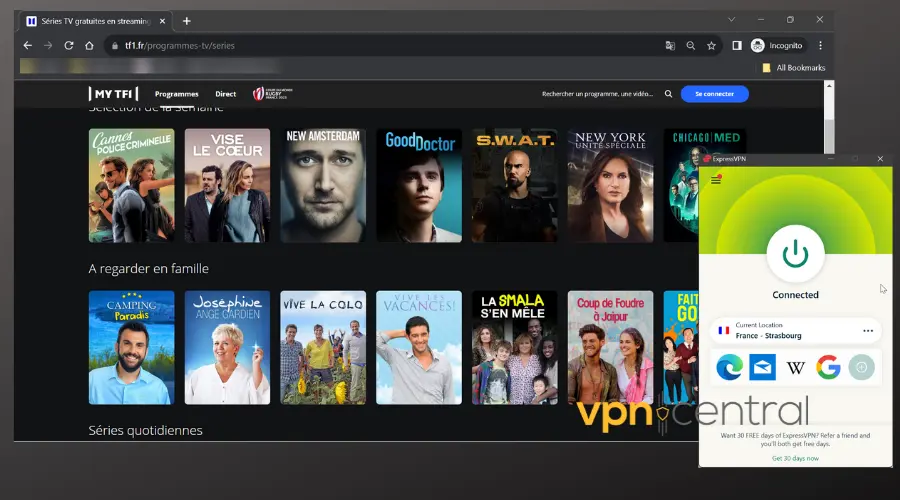 expressvpn unblocking tf1 in uk