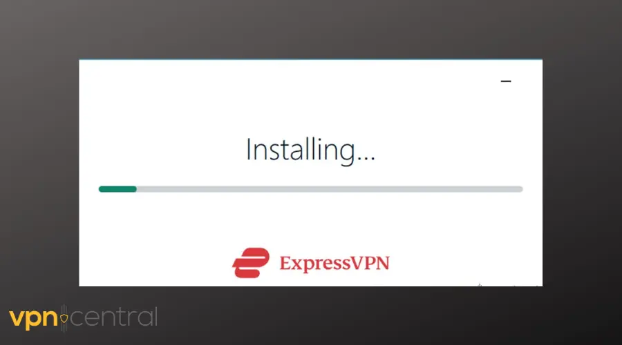 installing expressvpn