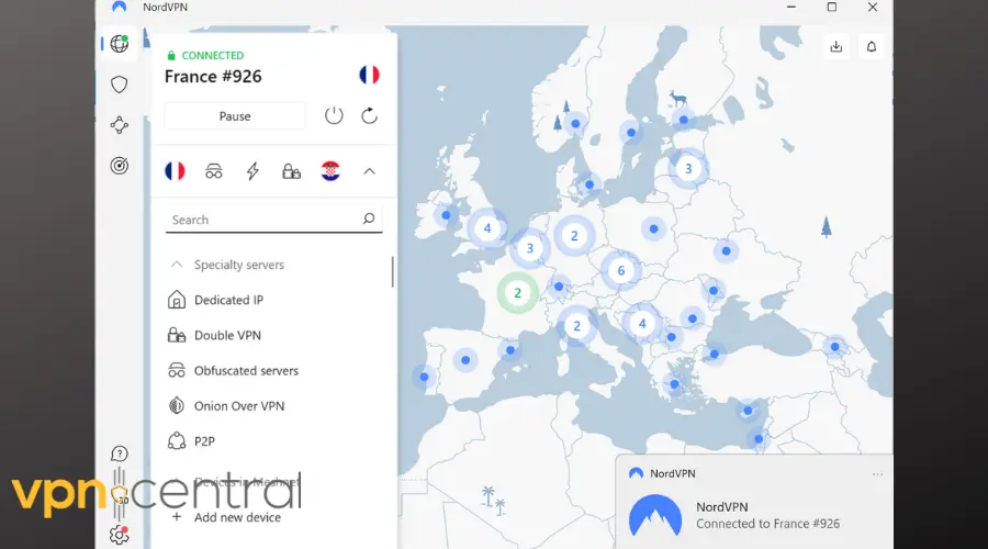 nordvpn france