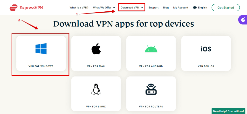 ExpressVPN Apps