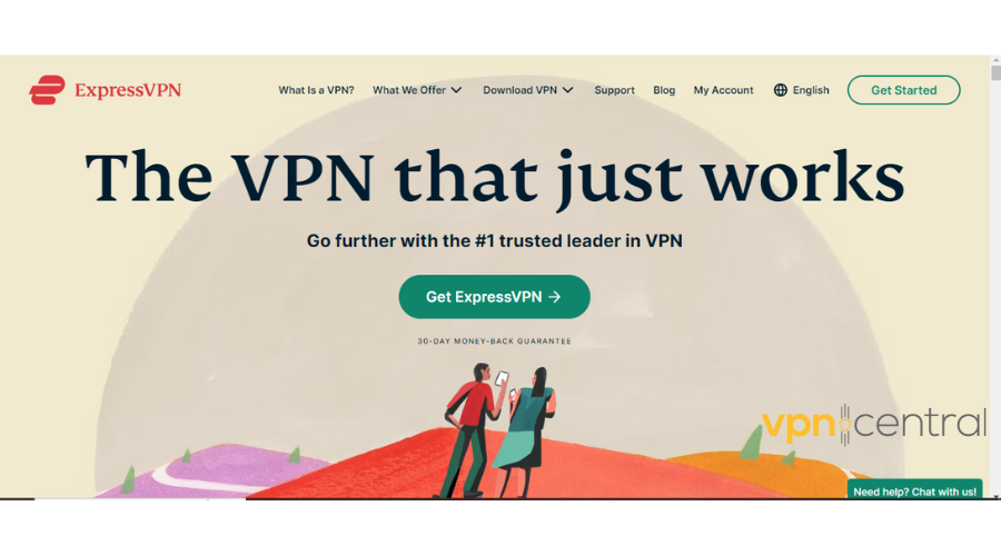 ExpressVPN Website