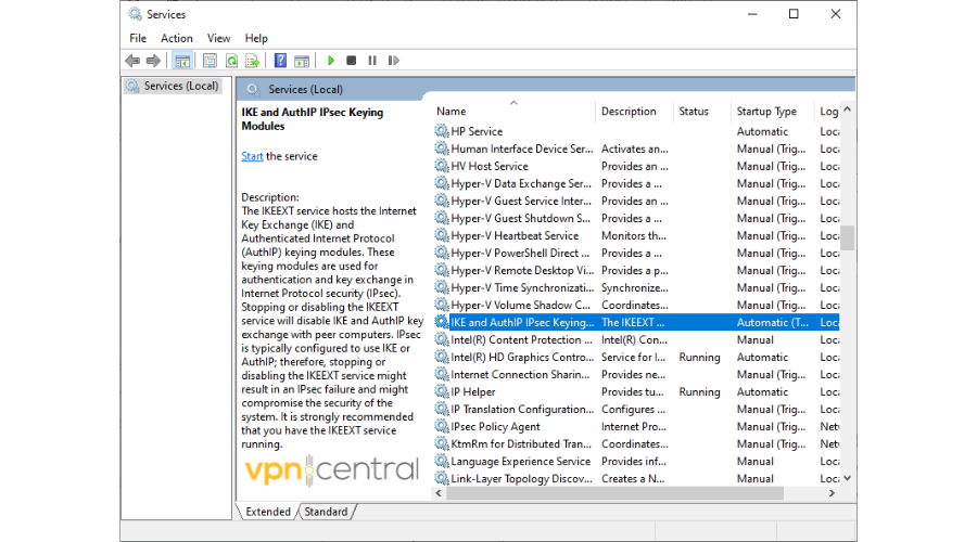 IKE and AuthIP IPsec Keying Modules