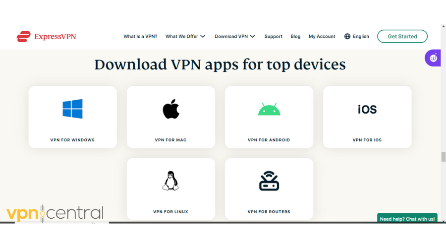 ExpressVPN Apps