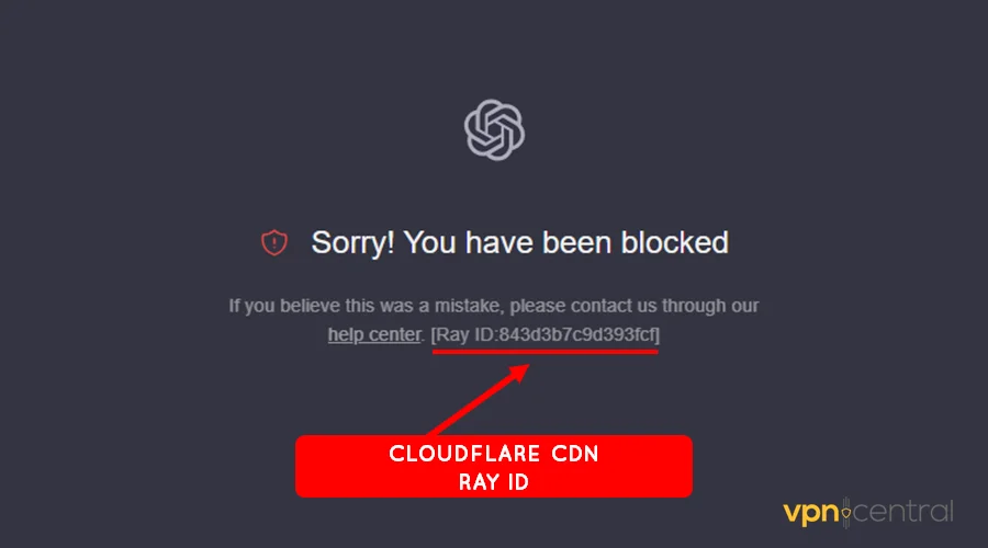 cloudflare cdn ray id