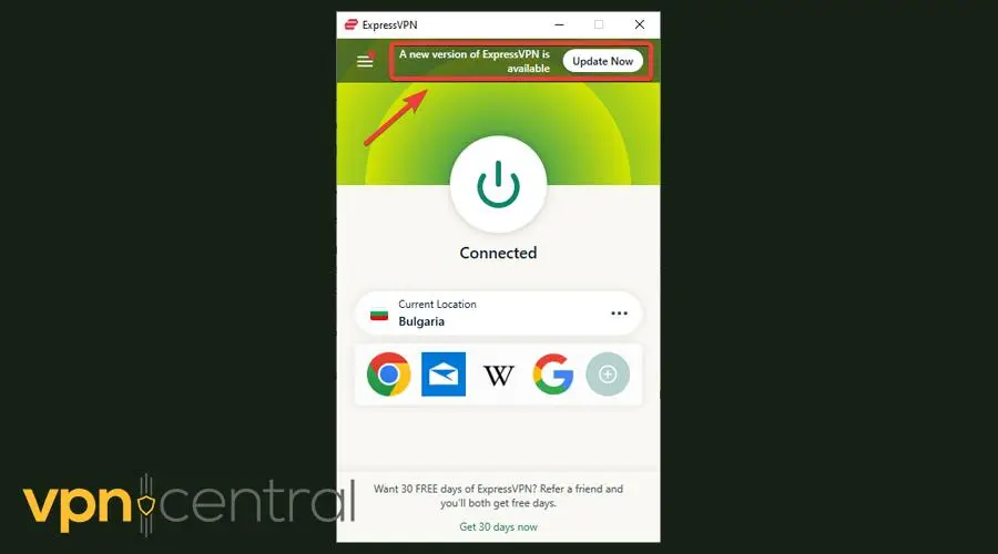 expressvpn new version available