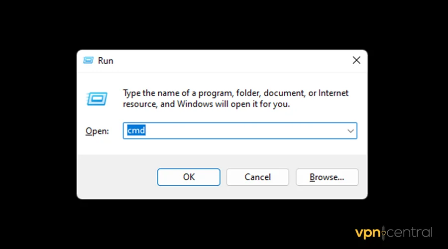 run command prompt