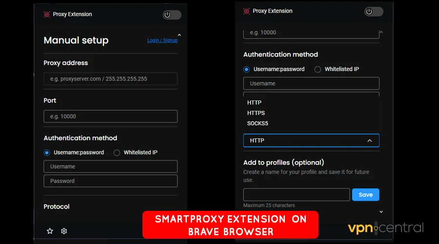 smartproxy chrome extension