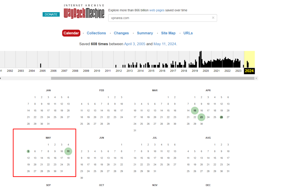 vpnarea wayback machine