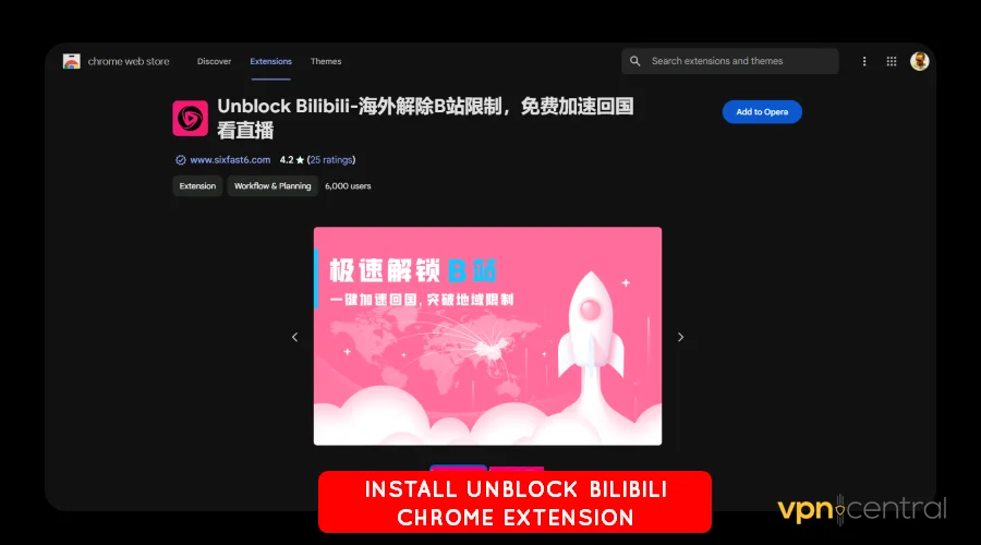 install the unblock bilibili chrome extension