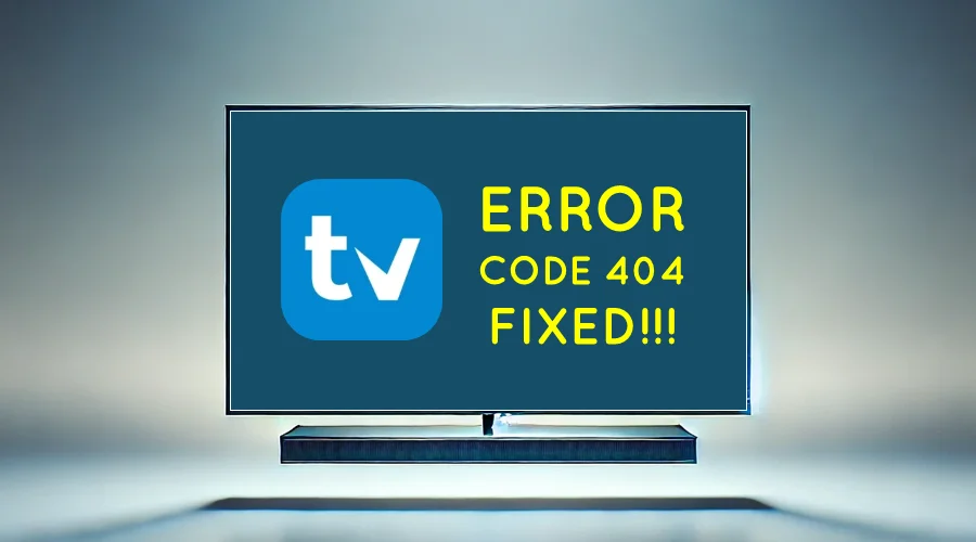 tivimate error code 404