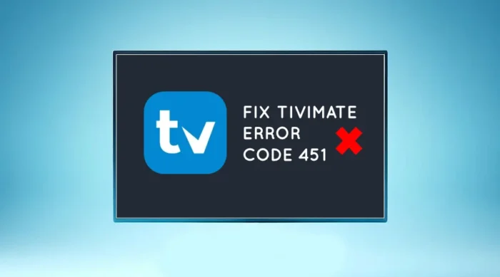 tivimate error code 451