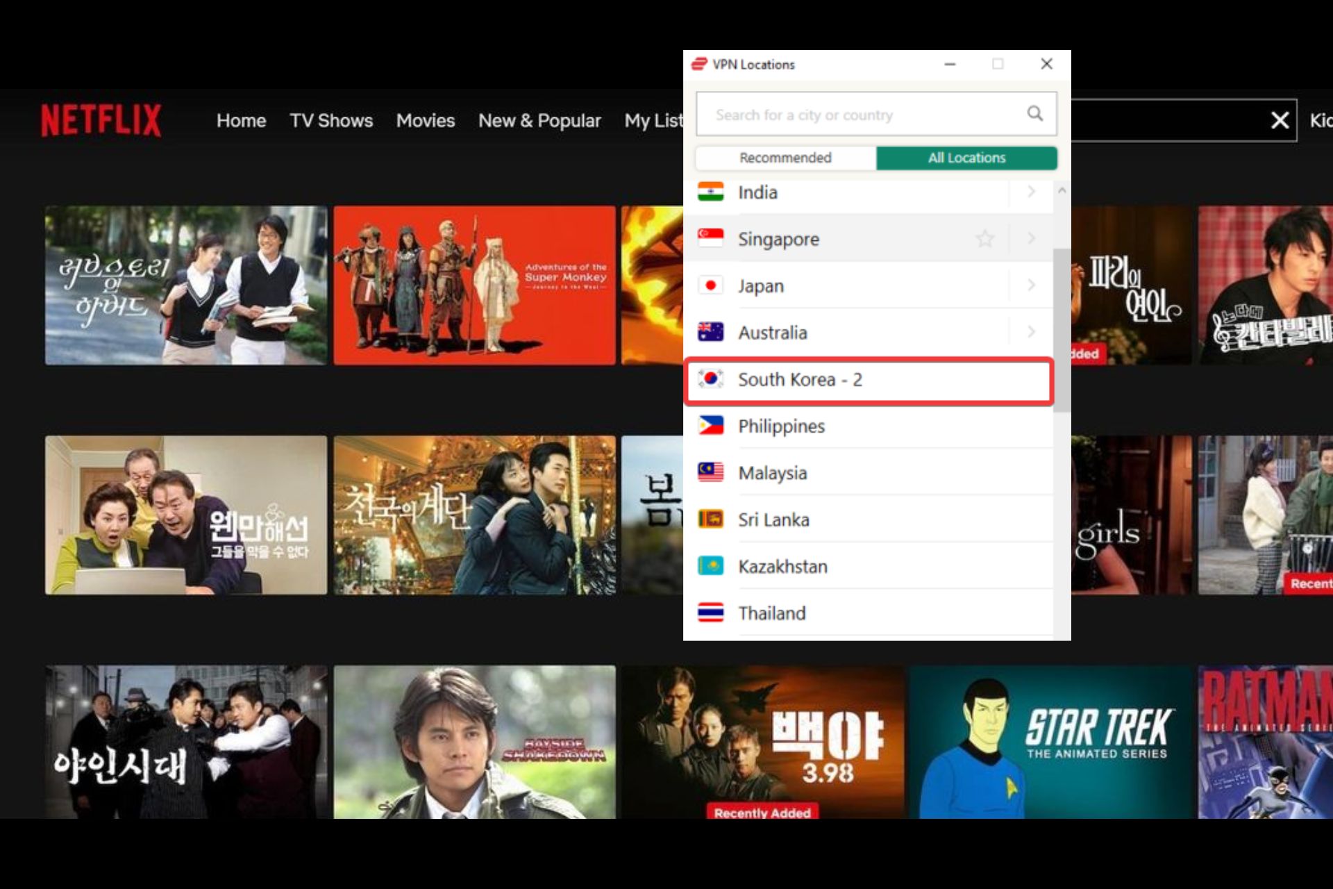 which vpn is best for korean drama