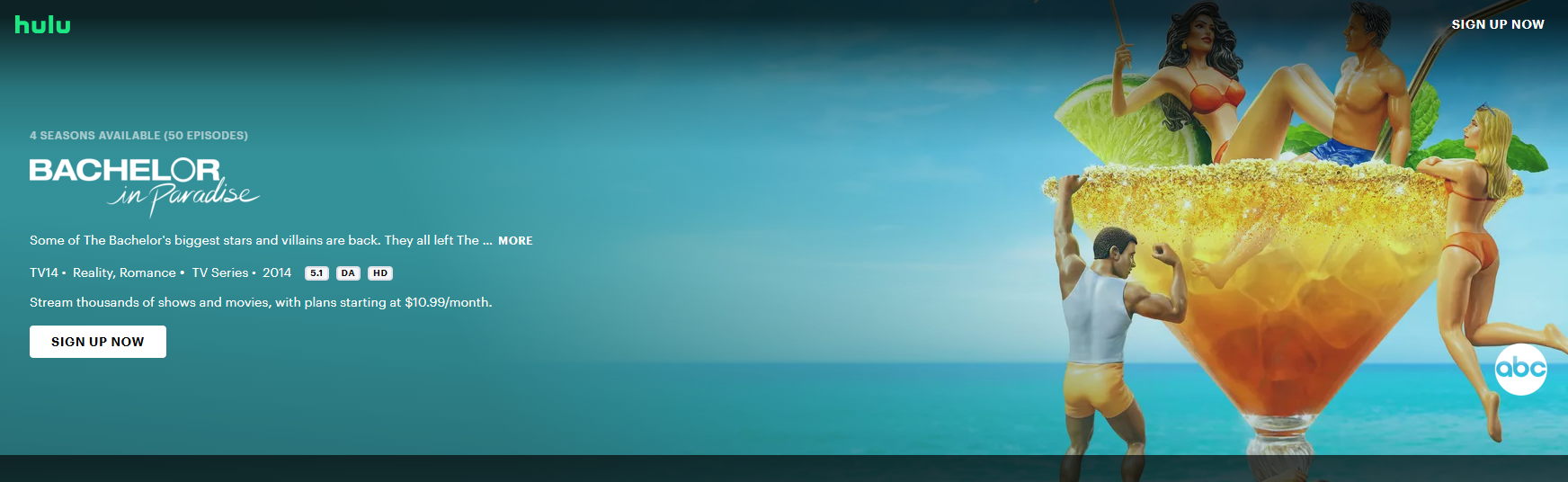 hulu bachelor in paradise