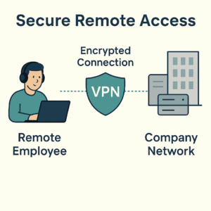Vpn Made Simple How a VPN Works Diagram (Beginner-Friendly)